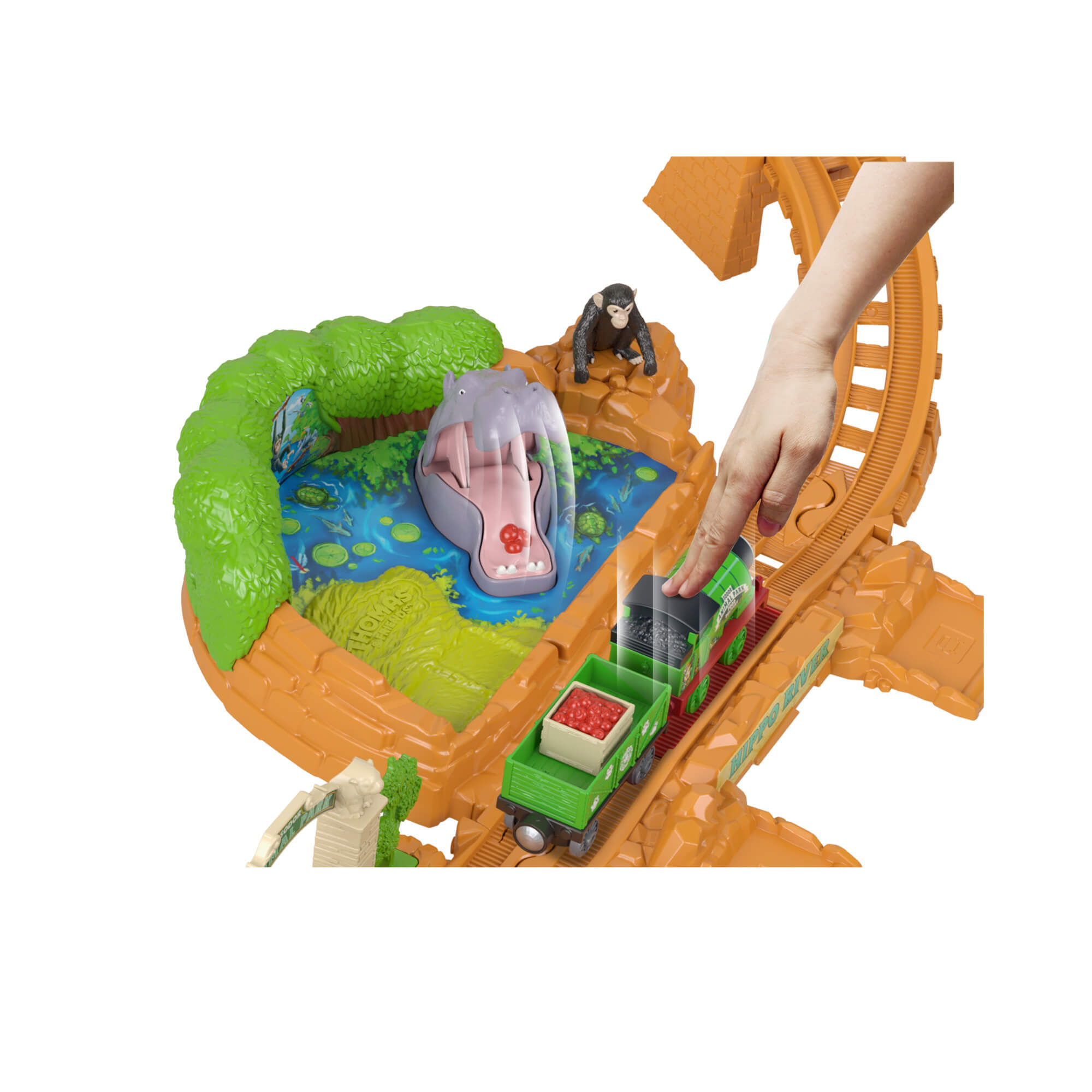 THOMAS AND FRIENDS gyvūnų parko trasos rinkinys (JLL37) - Image 3