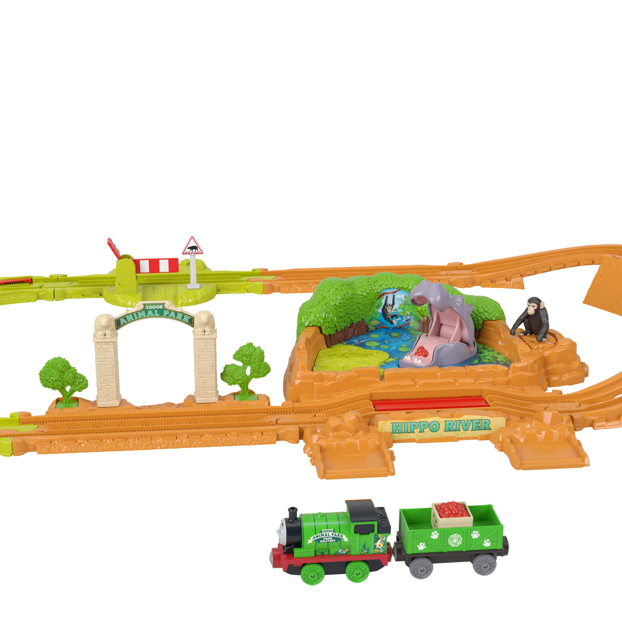 THOMAS AND FRIENDS gyvūnų parko trasos rinkinys (JLL37) - Image 4