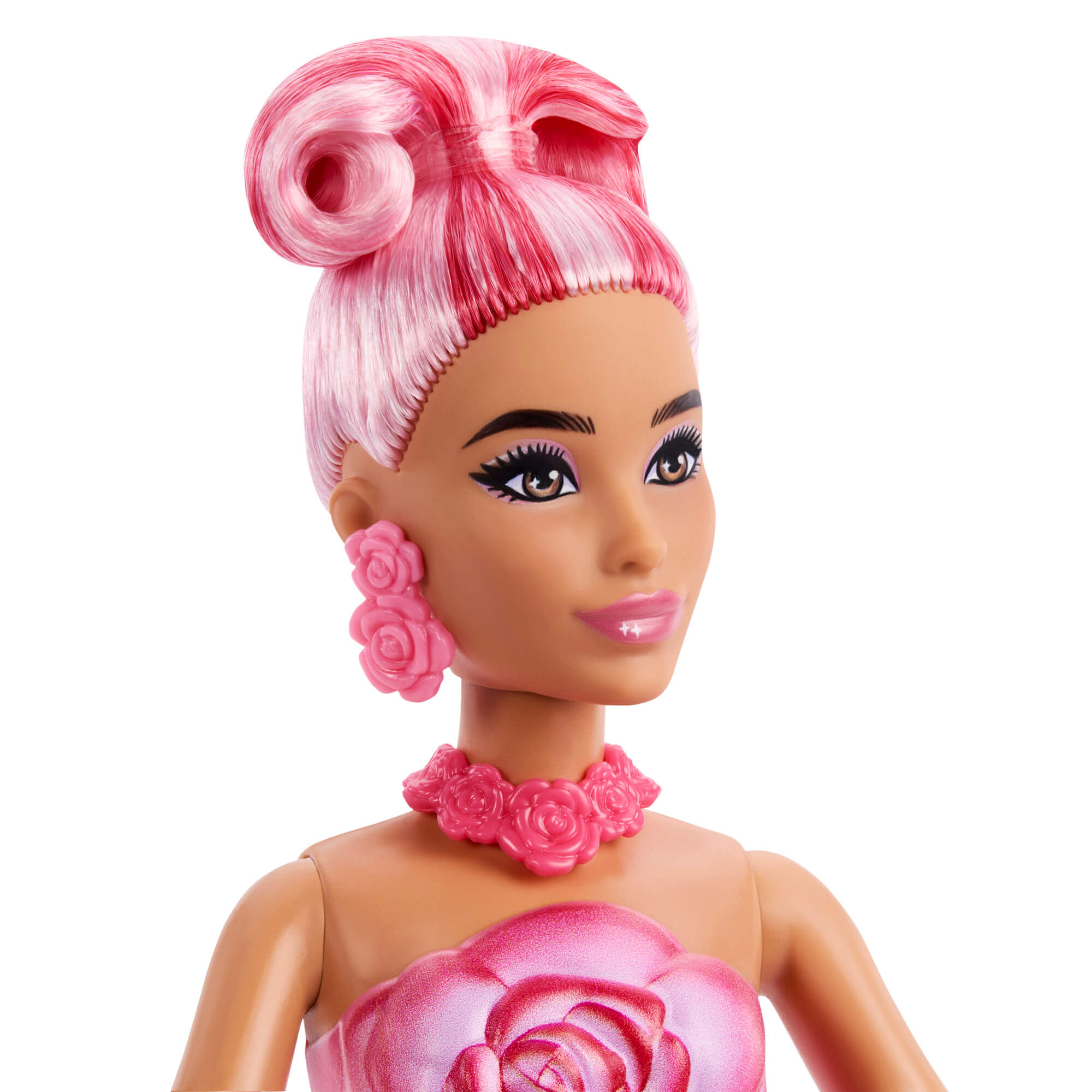 BARBIE ROSE SURPRISE lėlė gėlėje (JMF59) - Image 4