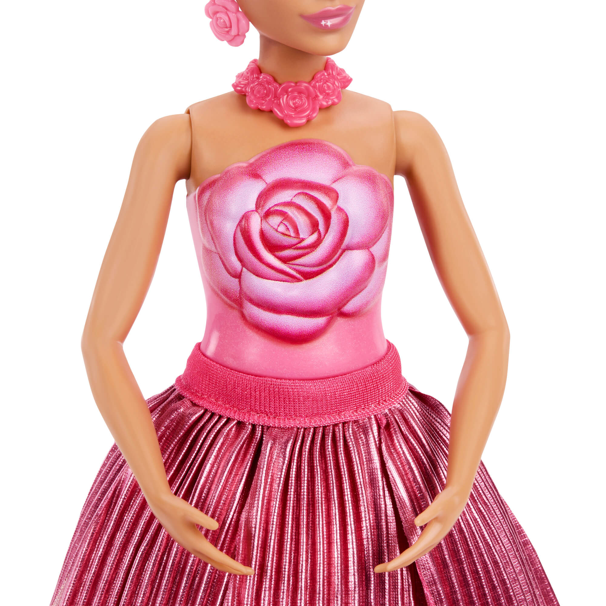 BARBIE ROSE SURPRISE lėlė gėlėje (JMF59) - Image 5