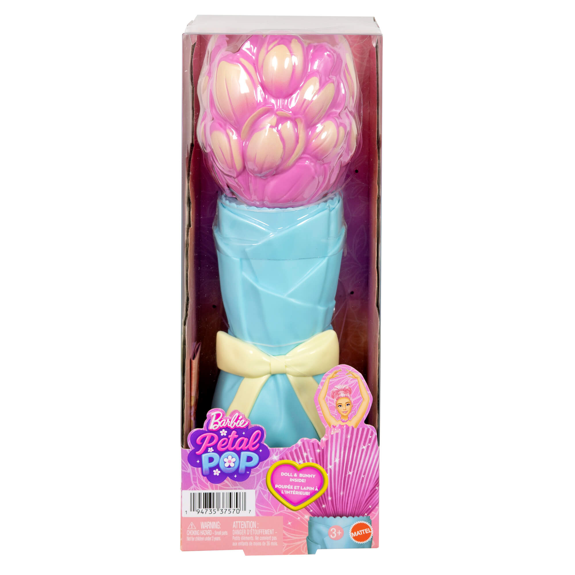 BARBIE TULIP SURPRISE lėlė gėlėje (JMF57) - Image 6