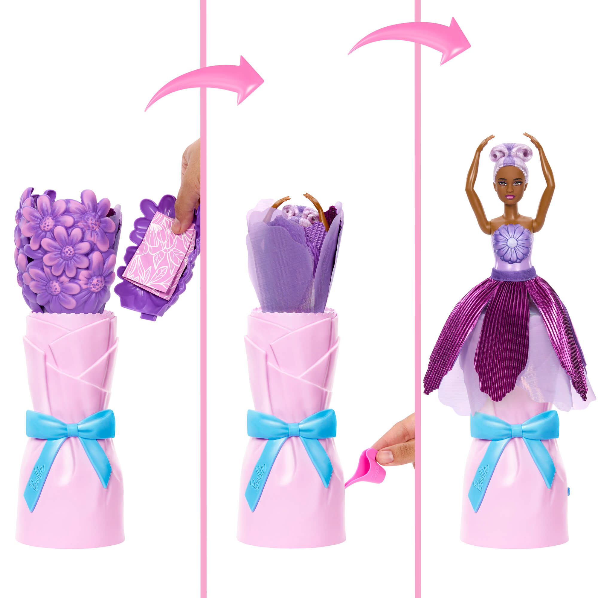 BARBIE DAISY SURPRISE lėlė gėlėje (JMF58) - Image 2