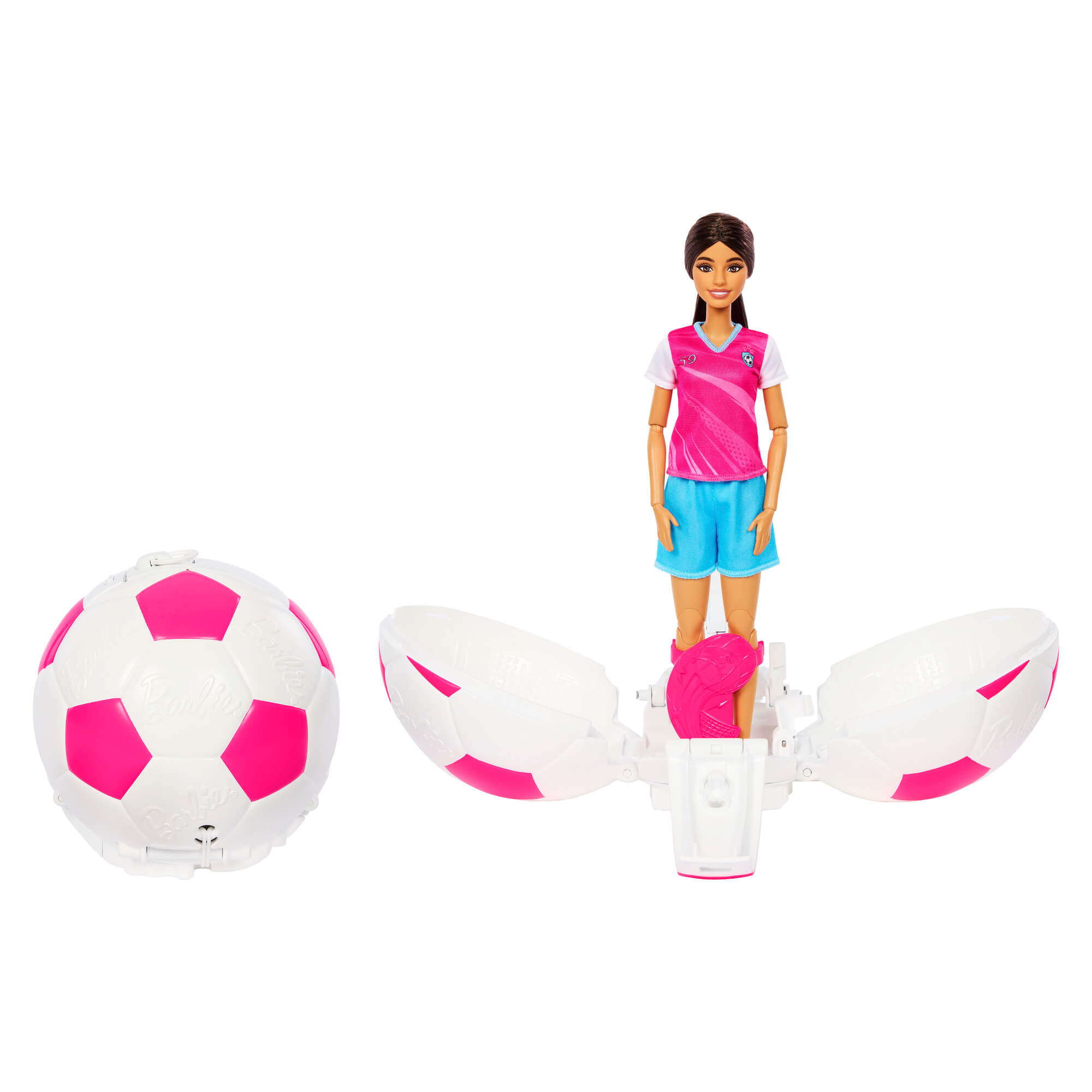 BARBIE ROLL & REVEAL futbolininkės staigmenų rinkinys (JMK20) - Image 2