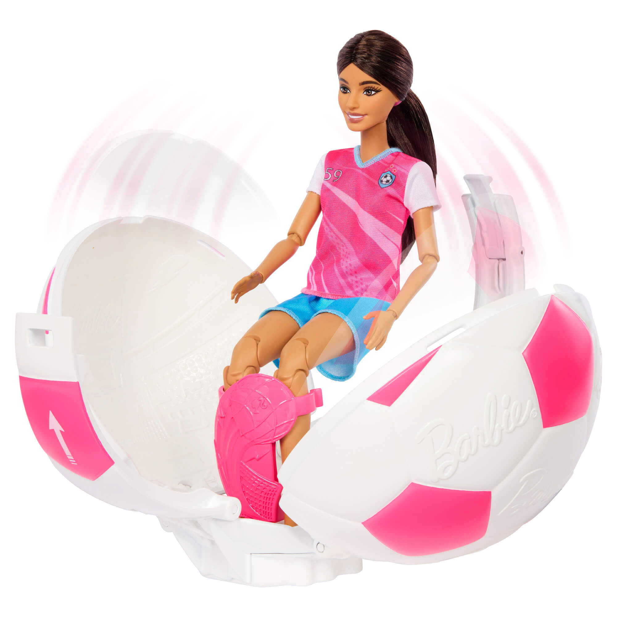 BARBIE ROLL & REVEAL futbolininkės staigmenų rinkinys (JMK20) - Image 4
