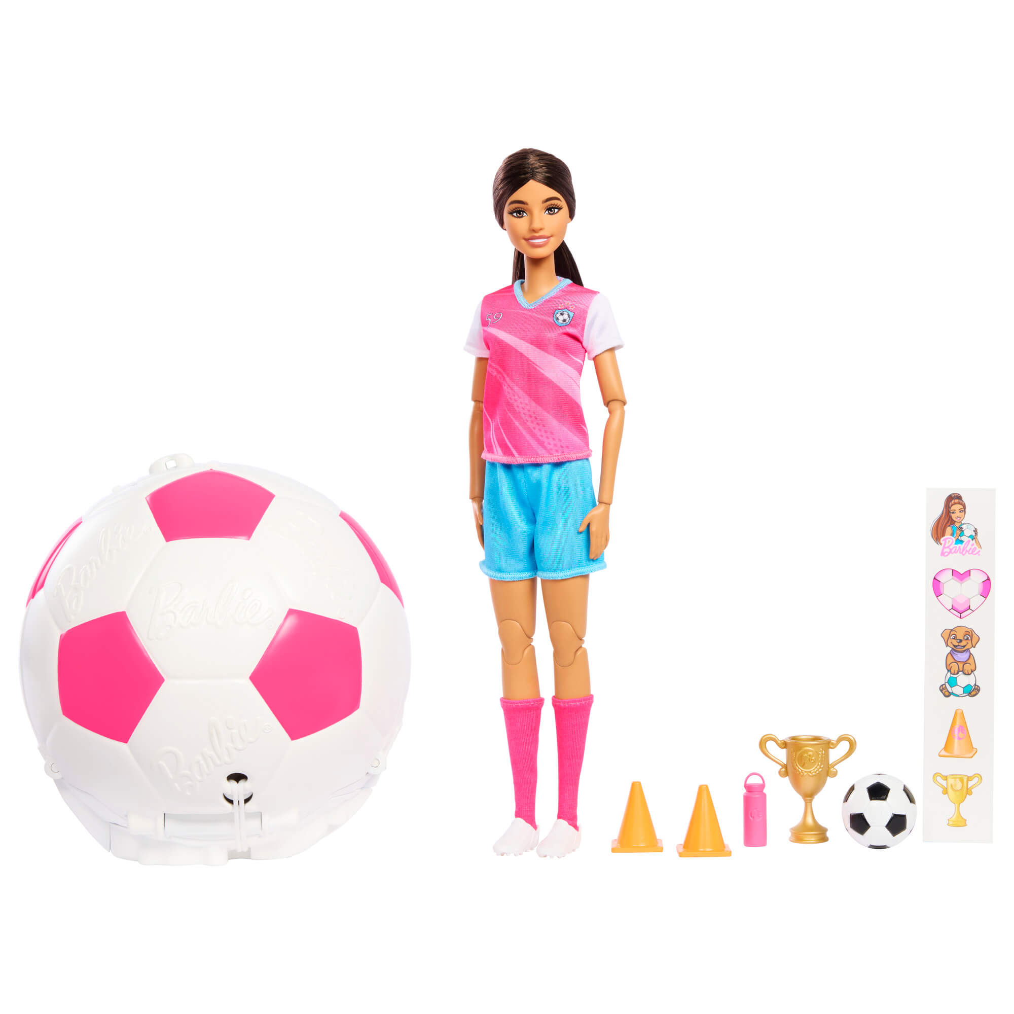 BARBIE ROLL & REVEAL futbolininkės staigmenų rinkinys (JMK20) - Image 6