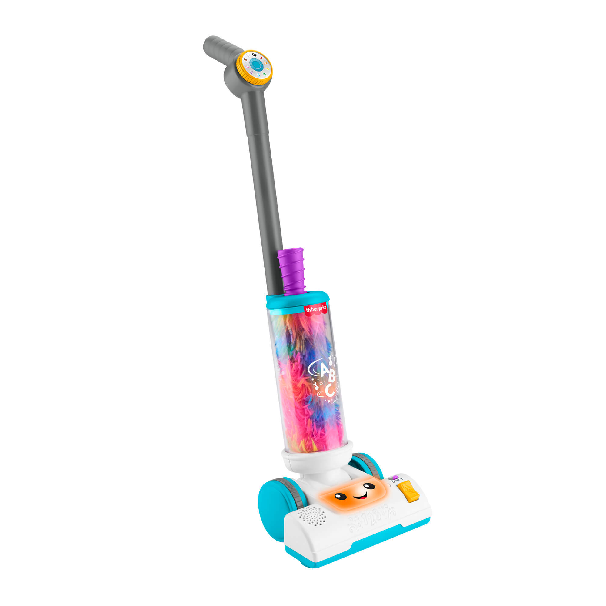 FISHER-PRICE LAUGH AND LEARN 2 in 1 žaislinis dulkių siurblys (JMM33) - Image 2