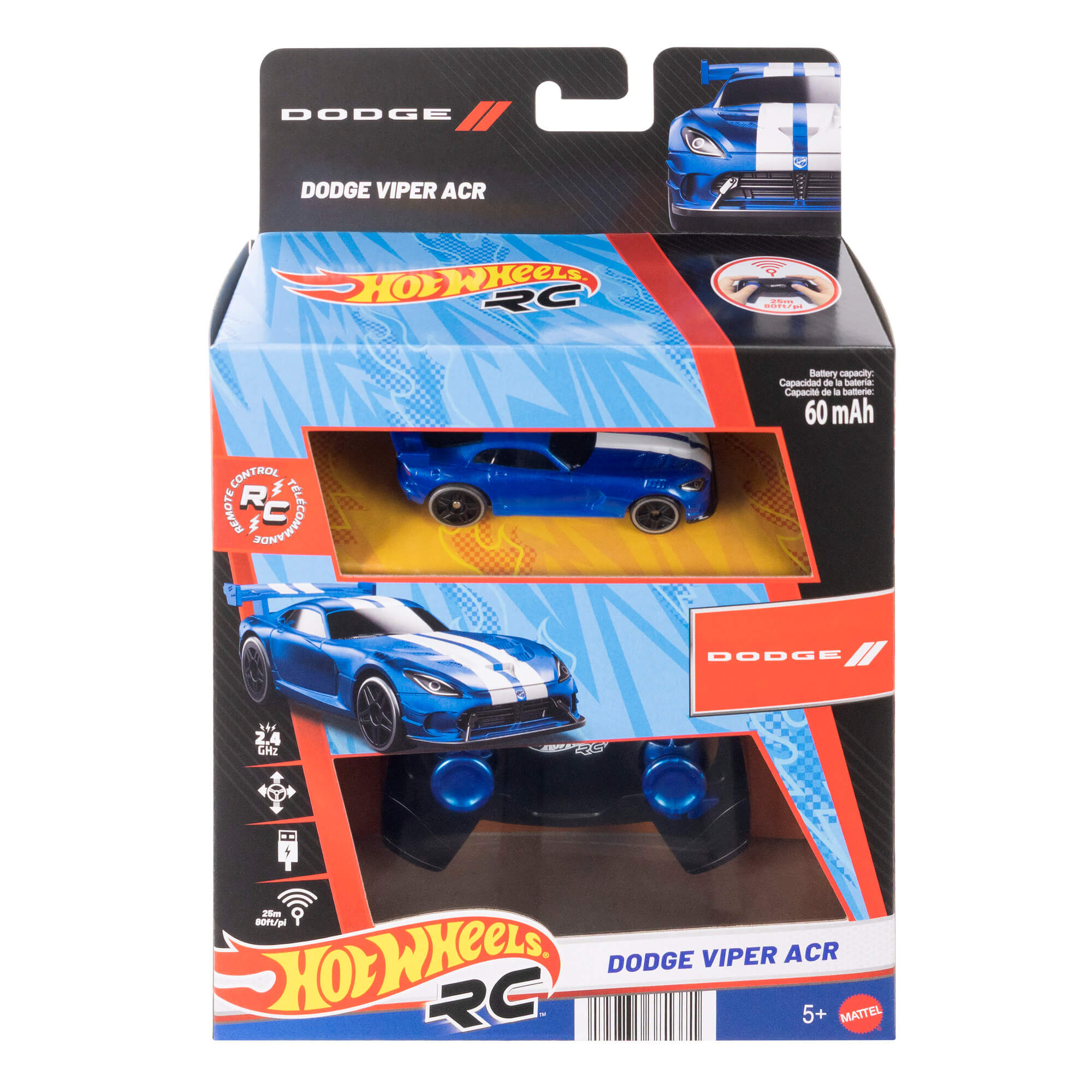 HOT WHEELS RC automodelis – Dodge Viper ACR (JMM78)
