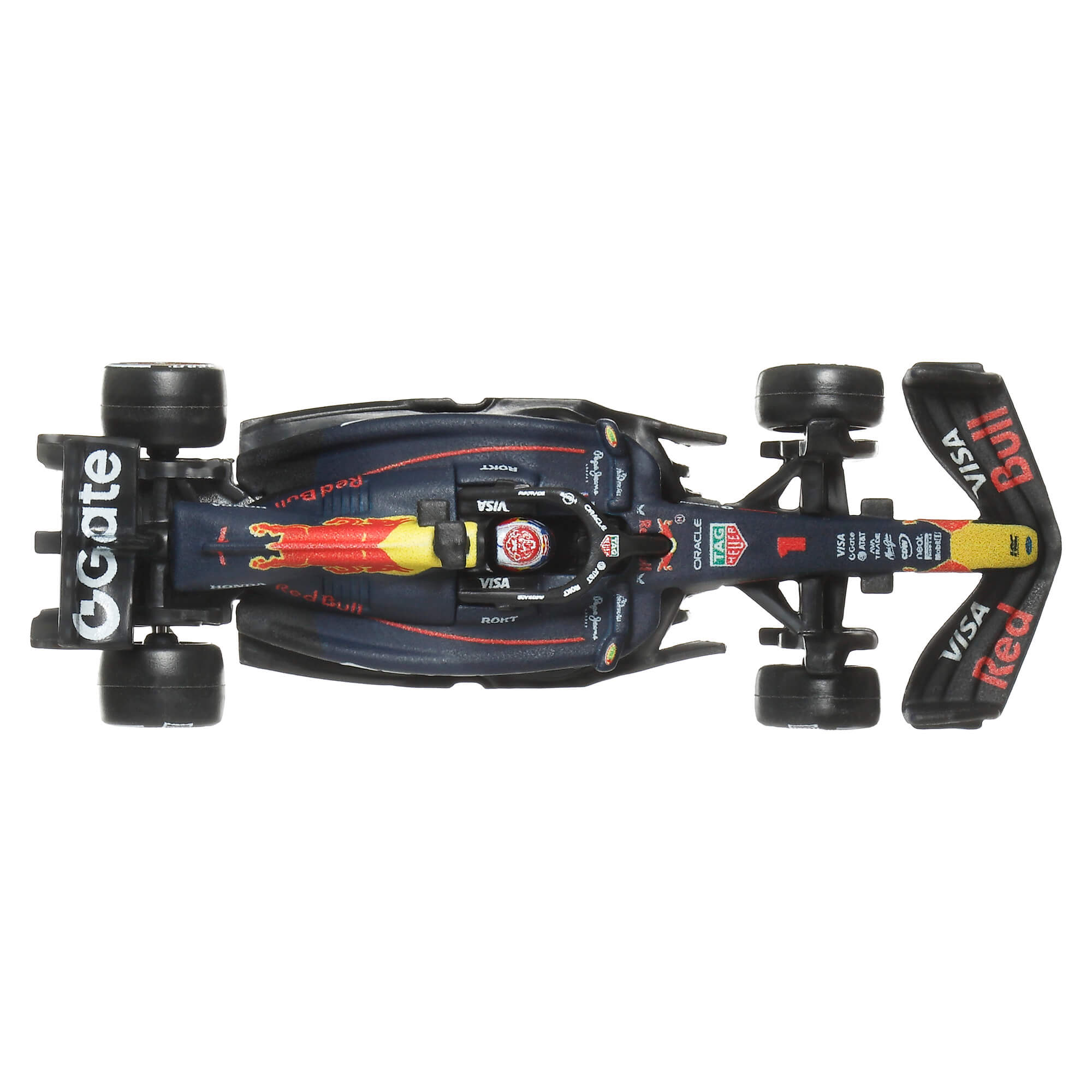 HOT WHEELS PREMIUM F1 Red Bull Max Verstappen ir Yuki Tsunoda bolidai (2 vnt.) (JMM95) - Image 5