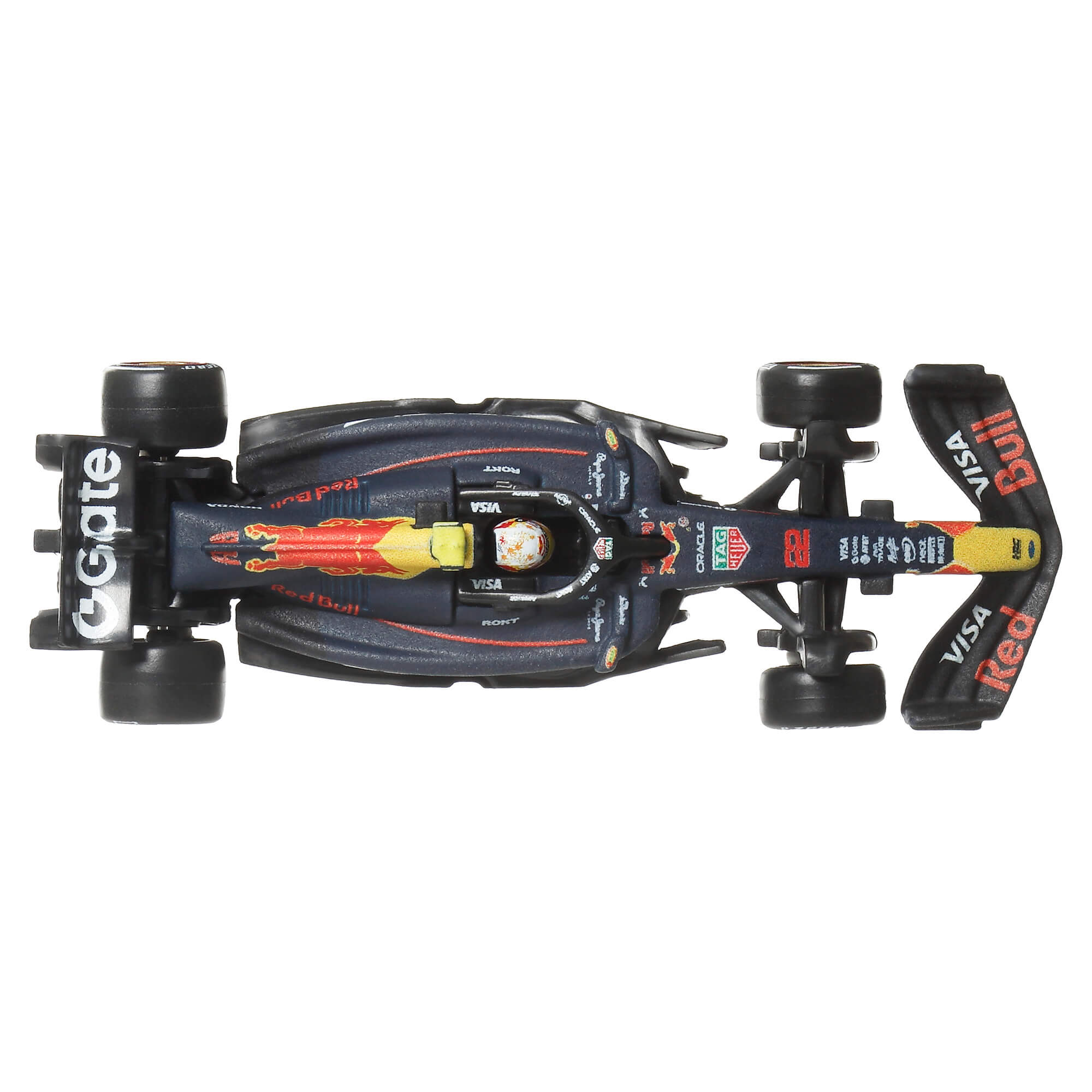 HOT WHEELS PREMIUM F1 Red Bull Max Verstappen ir Yuki Tsunoda bolidai (2 vnt.) (JMM95) - Image 6