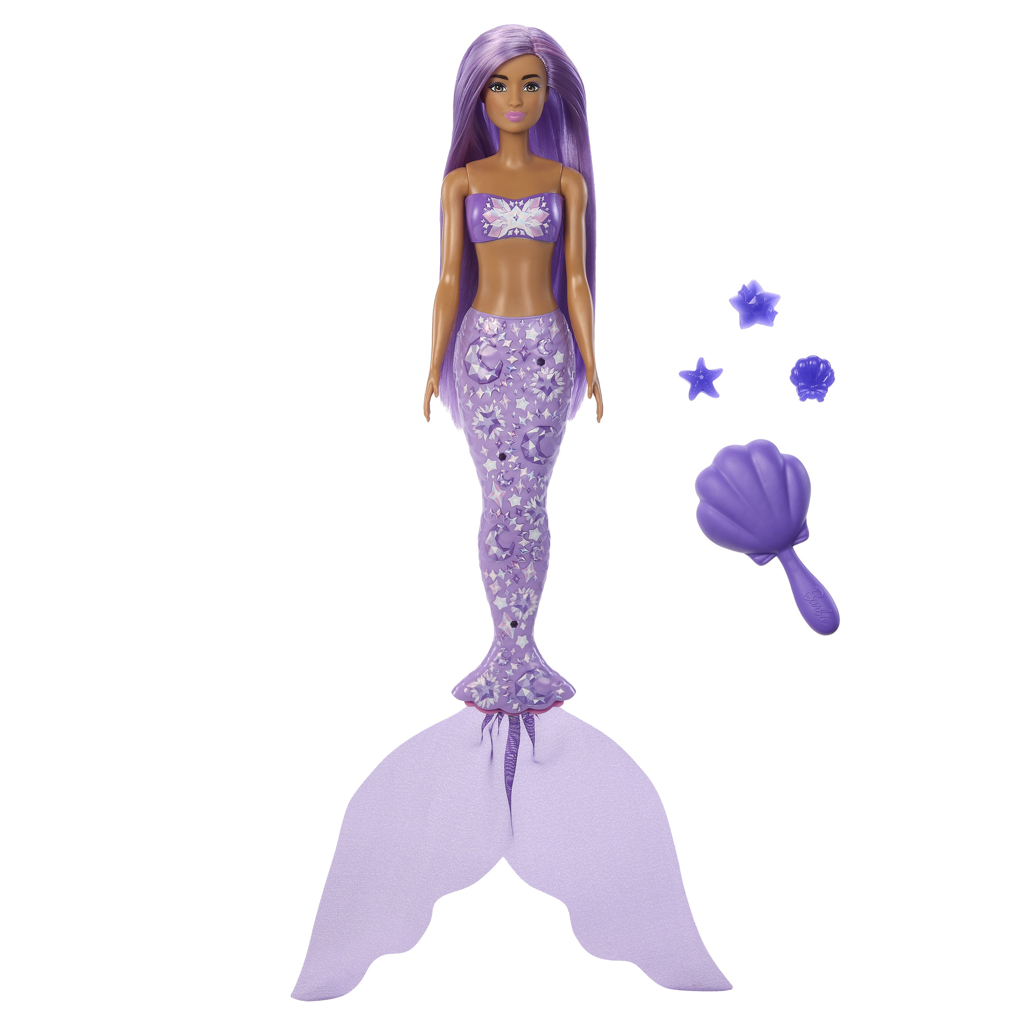 BARBIE COLOR REVEAL undinės siurprizų rinkinys, brangakmenių serija (JMW61) - Image 3
