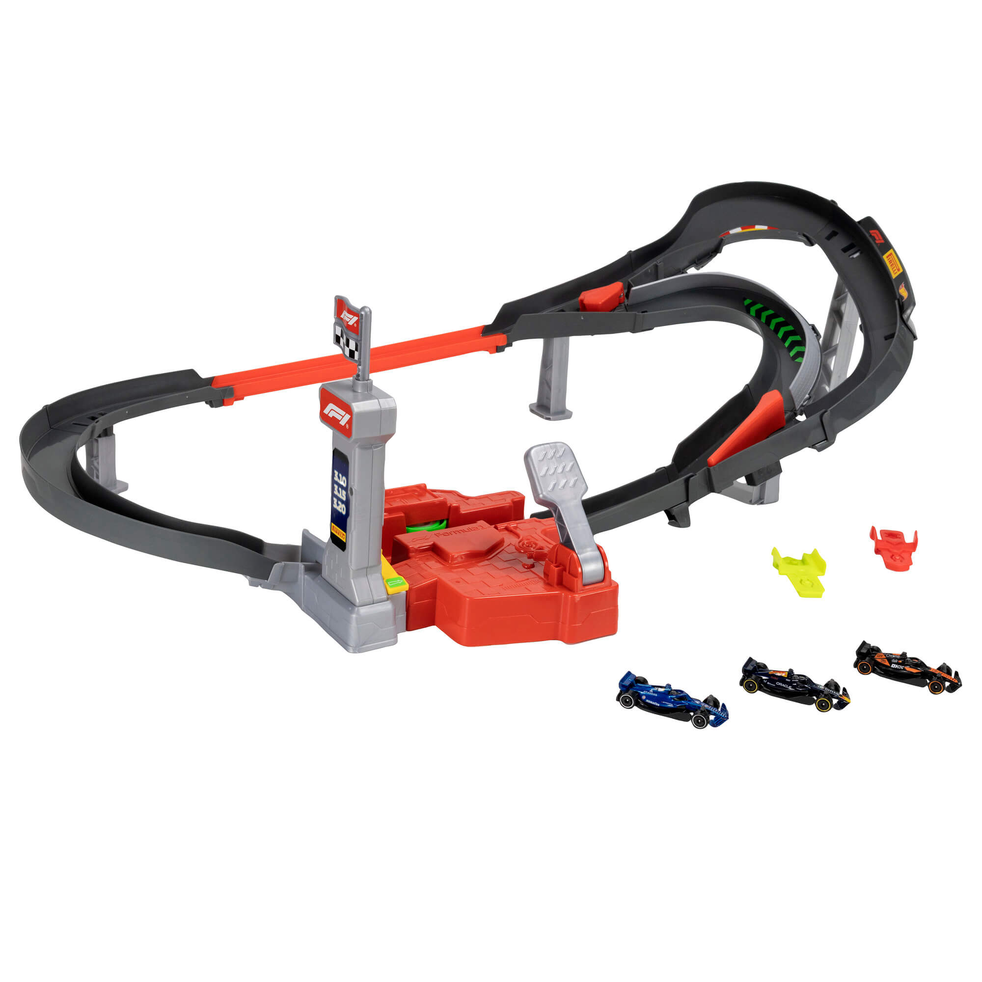 HOT WHEELS F1 lenktynių trasa – Sprint Race Circuit (JNN32) - Image 2