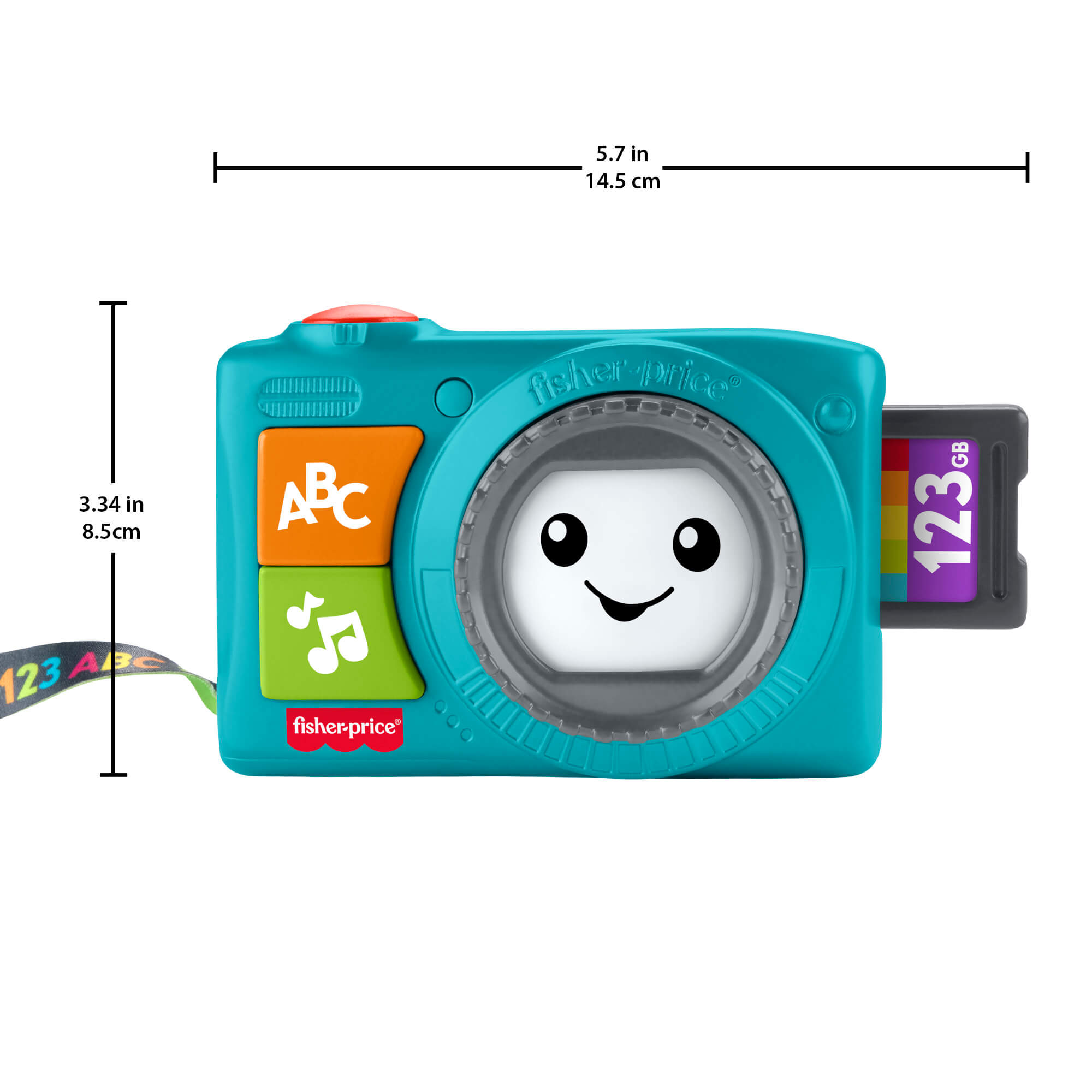 FISHER-PRICE LAUGH AND LEARN žaislinis fotoaparatas (JNV95) - Image 6