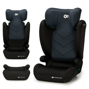 KINDERKRAFT automobilinė kėdutė I-SPARK 2 PLUS I-SIZE, 100-150 cm., Black, KCISPA02BLKPL00