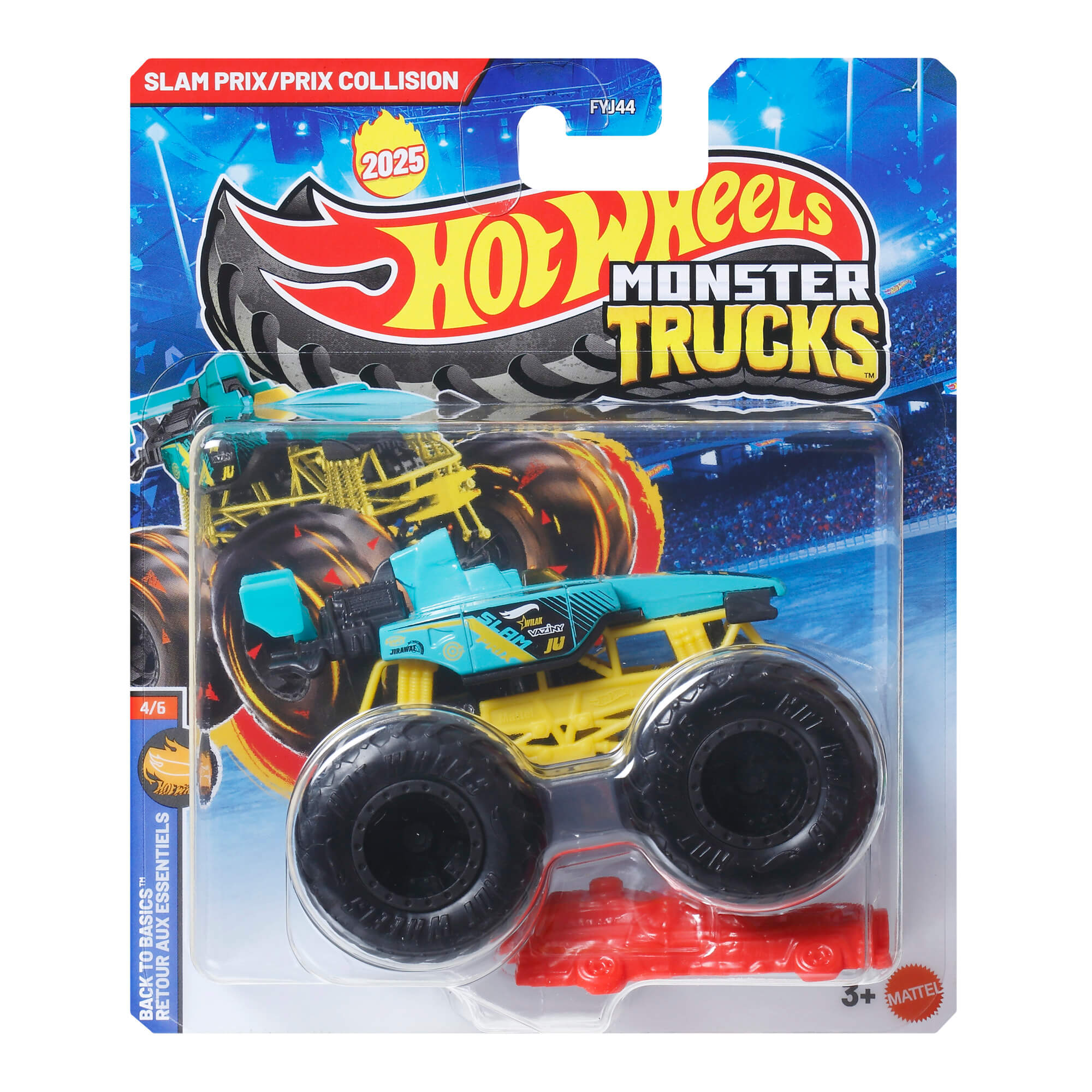 HOT WHEELS MONSTER TRUCKS džipas (vidutinis) (FYJ44) - Image 2