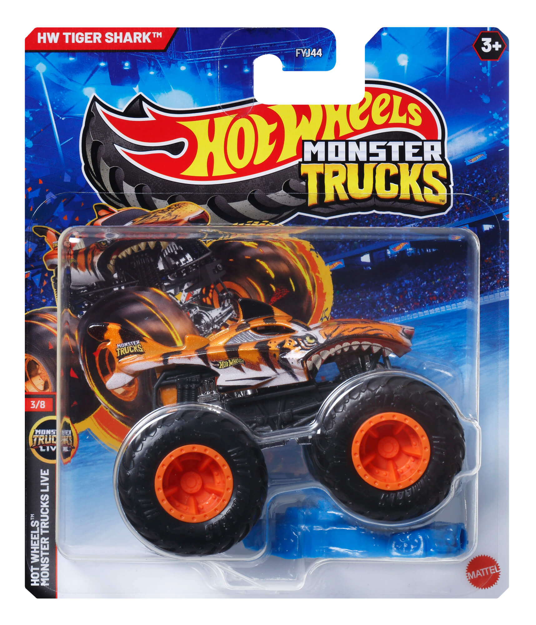 HOT WHEELS MONSTER TRUCKS džipas (vidutinis) (FYJ44) - Image 4