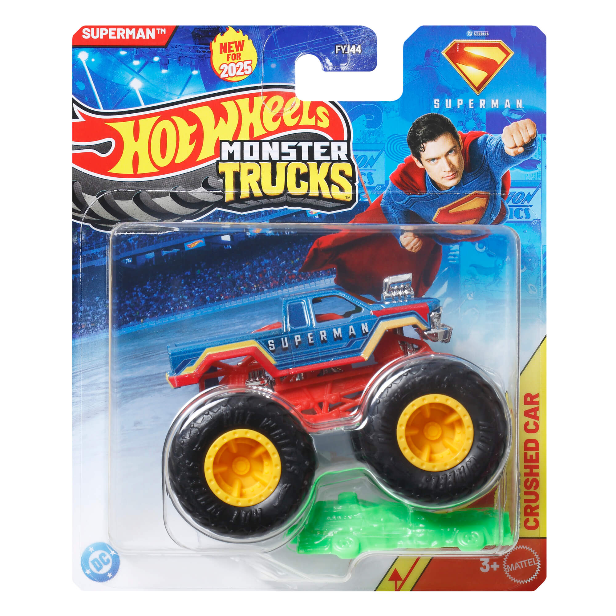 HOT WHEELS MONSTER TRUCKS džipas (vidutinis) (FYJ44) - Image 5