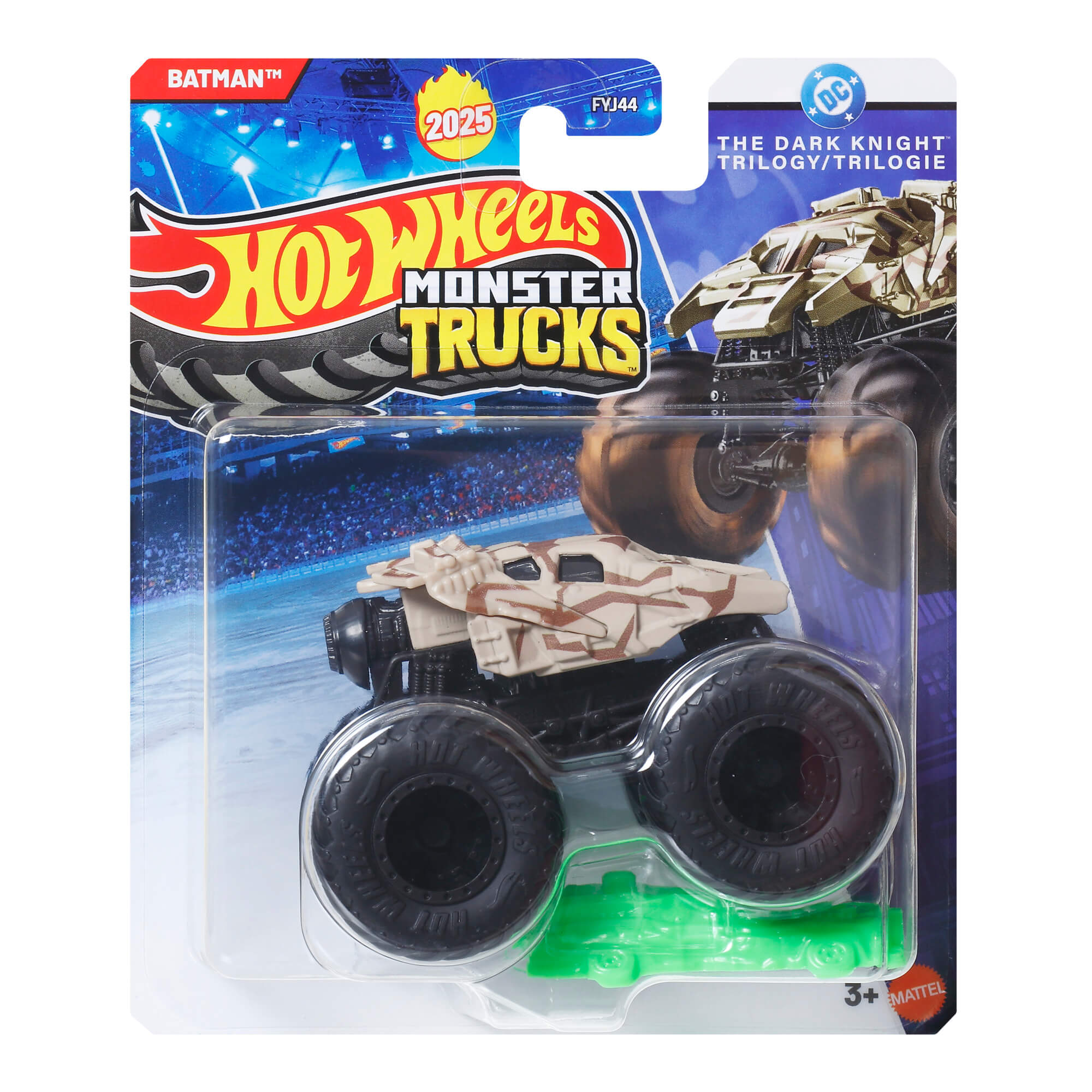 HOT WHEELS MONSTER TRUCKS džipas (vidutinis) (FYJ44) - Image 6