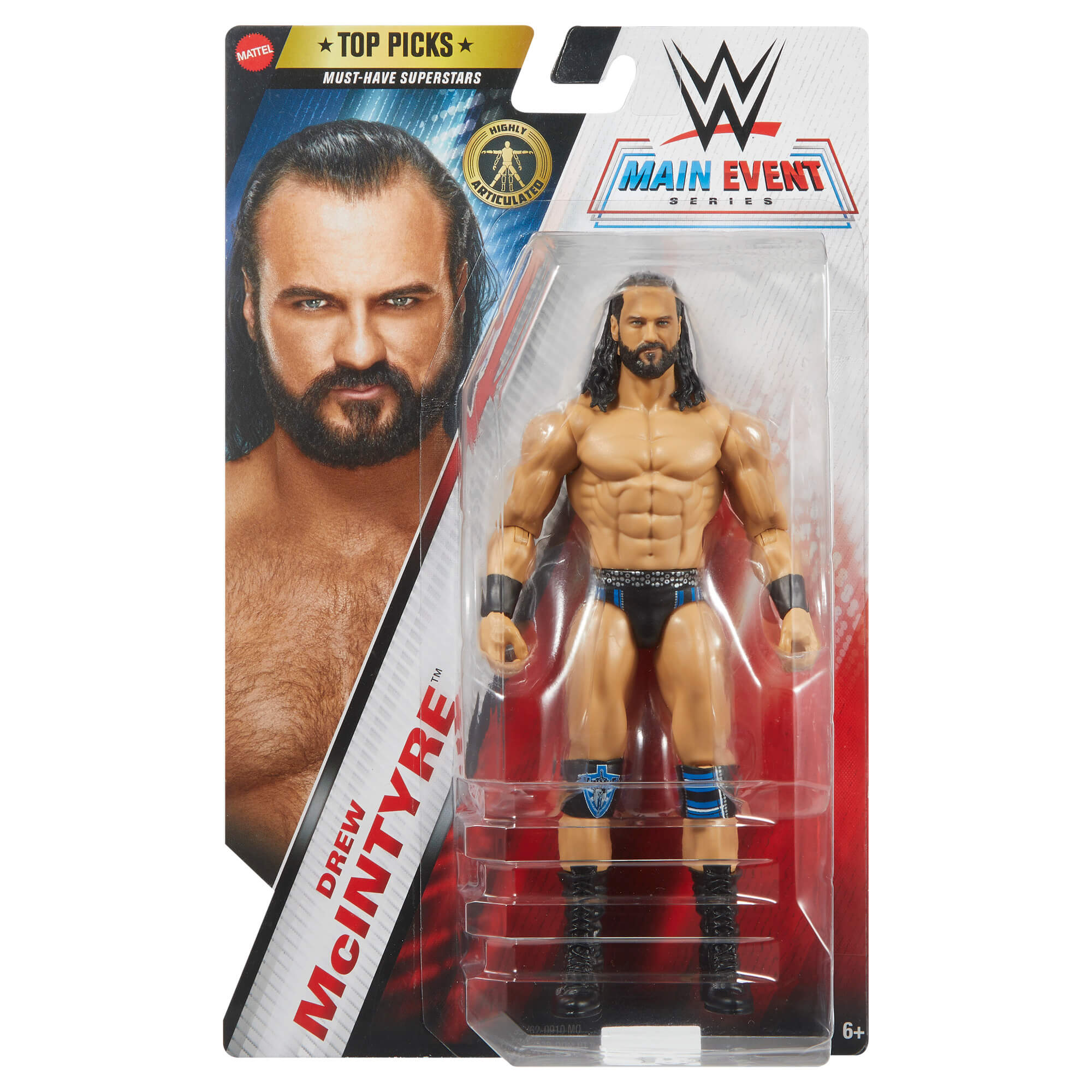 WWE TOP PICKS imtynininko figūrėlė (GFT58) - Image 4