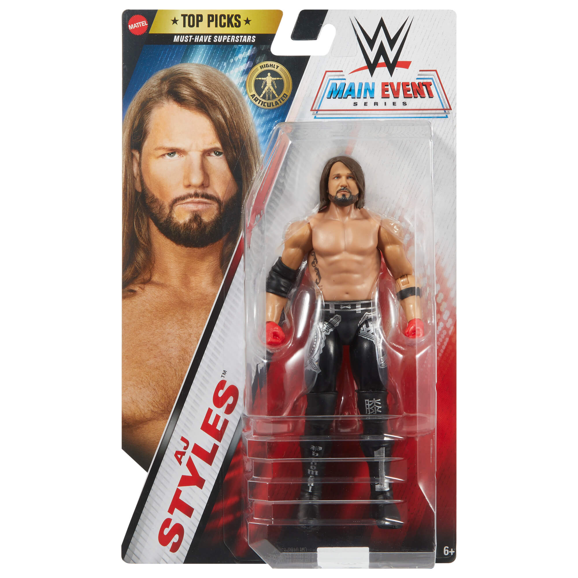 WWE TOP PICKS imtynininko figūrėlė (GFT58) - Image 6