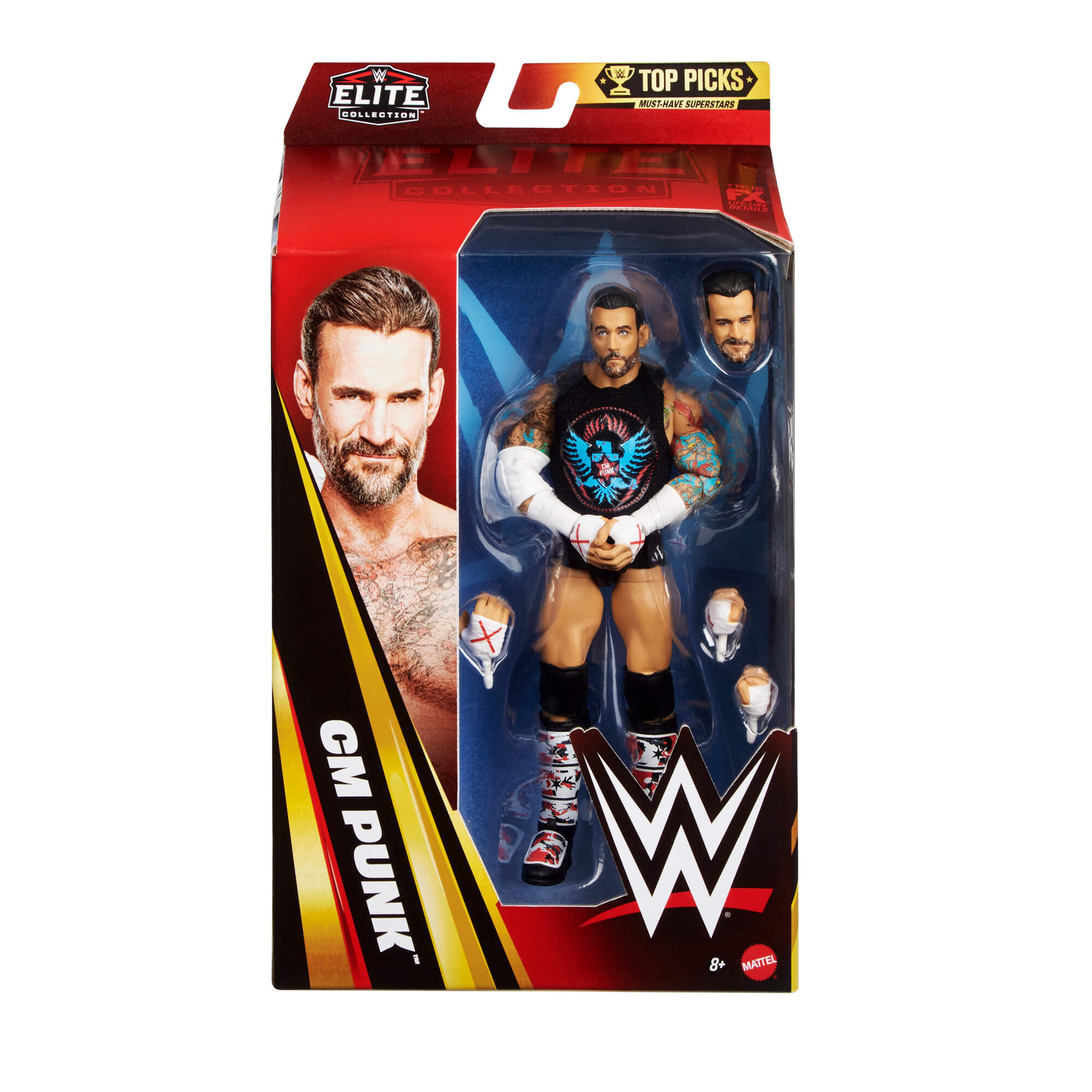 WWE TOP PICKS ELITE imtynininko figūrėlė (GNM28) - Image 6