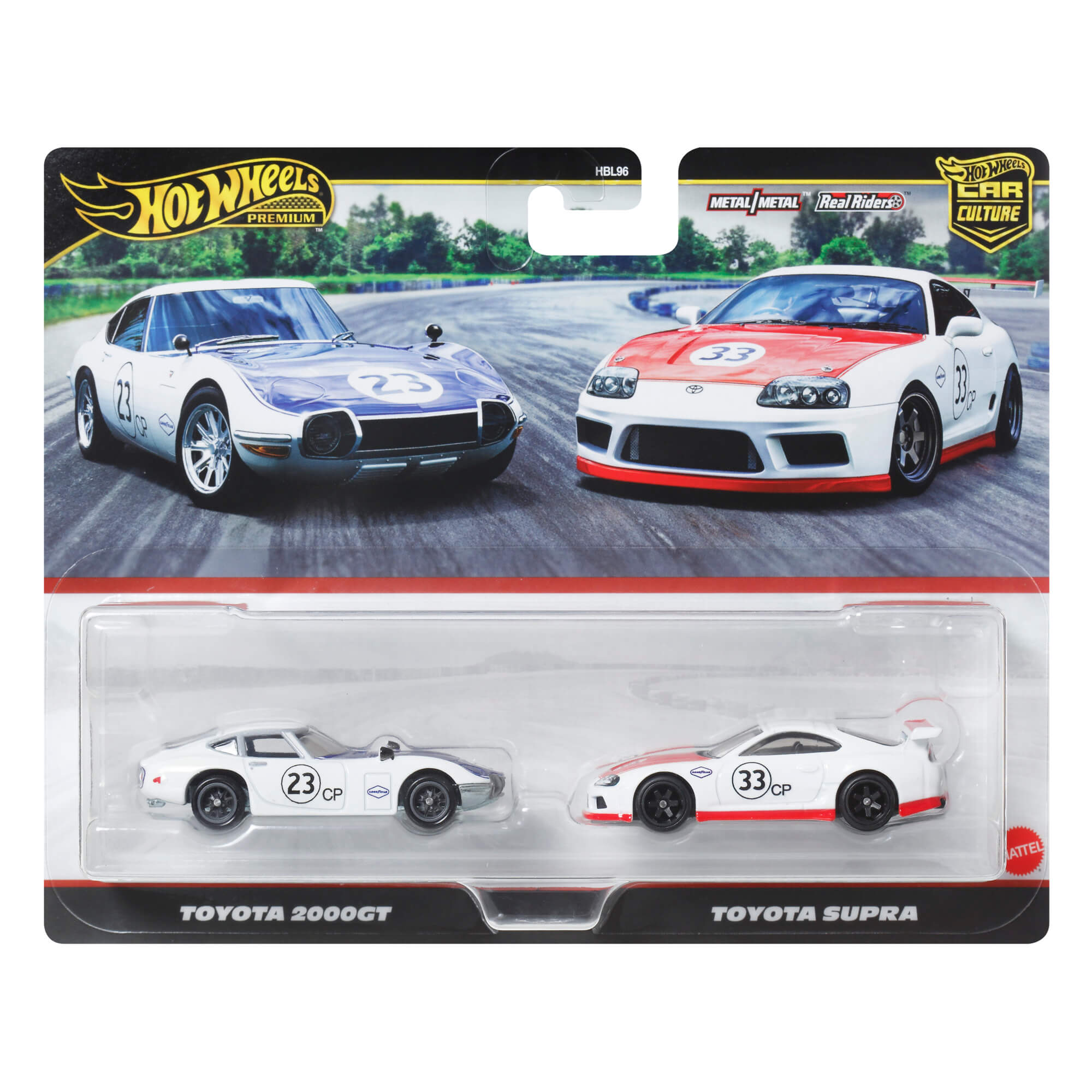 HOT WHEELS PREMIUM dviejų automodeliukų rinkinys – Car Culture (HBL96)