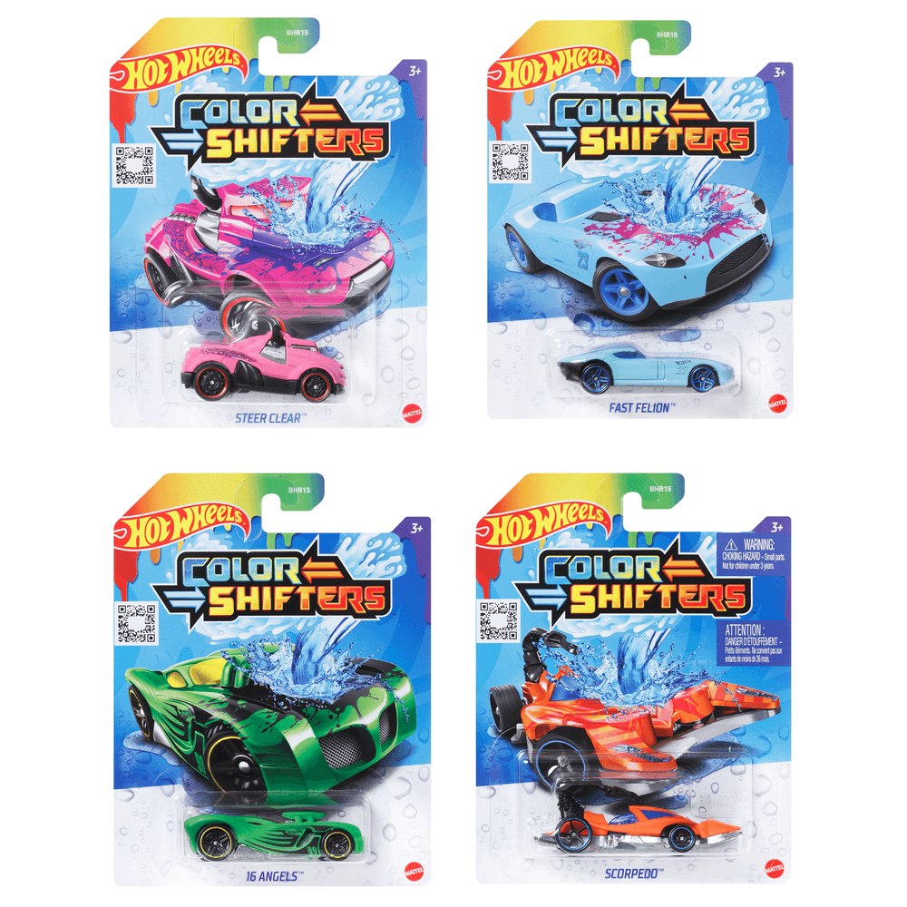 HOT WHEELS automodeliukas – Pakeisk spalvą! (BHR15)