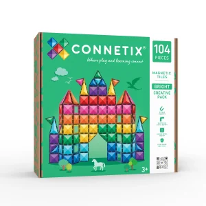 CONNETIX Bright magnetinis konstruktorius Creative Pack 104 dalys