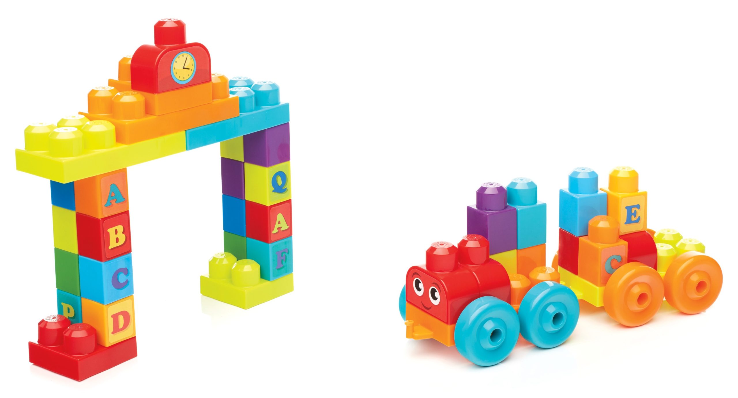 MEGA BLOKS rinkinys – Traukinys (60 det.) (DXH35) - Image 4