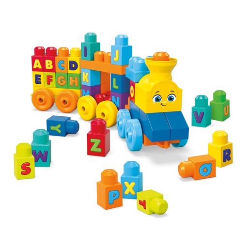 MEGA BLOKS muzikinis abėcėles traukinys (50 det.) (FWK22) - Image 3