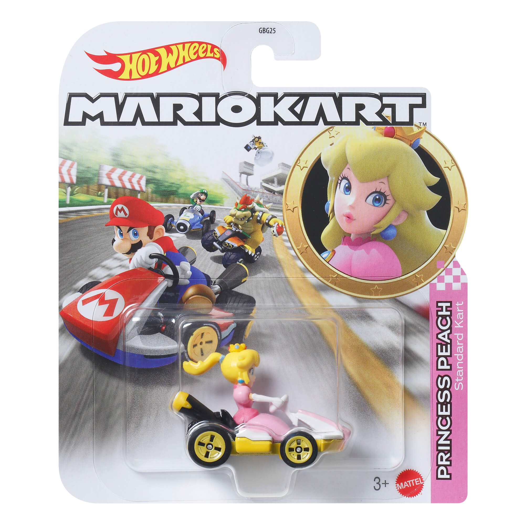 HOT WHEELS MARIO KART automodeliukas su figūrėle (GBG25) - Image 4