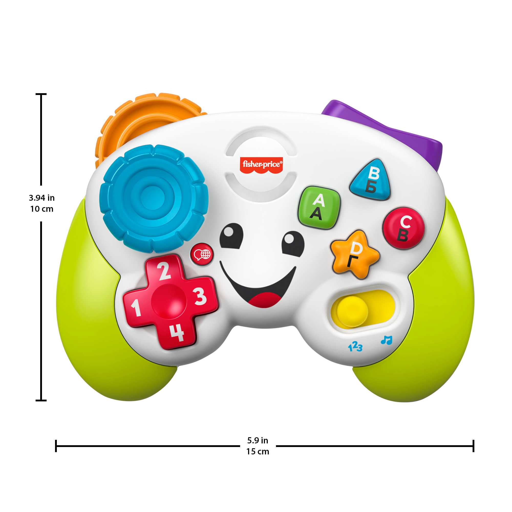 FISHER-PRICE TV pultelis LT (lietuviškai įgarsintas) (GXR65) - Image 3