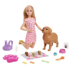 BARBIE šunelių naujagimių rinkinys (HCK75)
