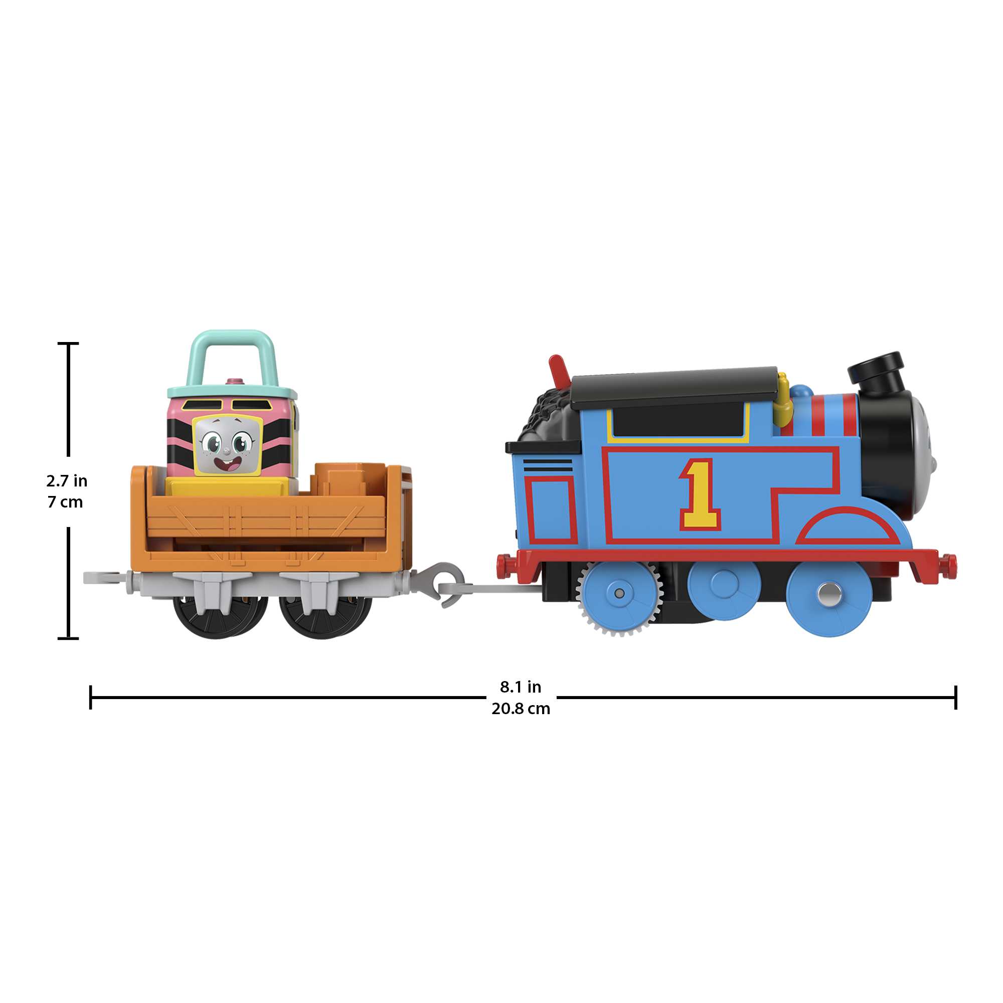 THOMAS AND FRIENDS rinkinys – Kranė Karli ir Sandi (HDY58) - Image 5
