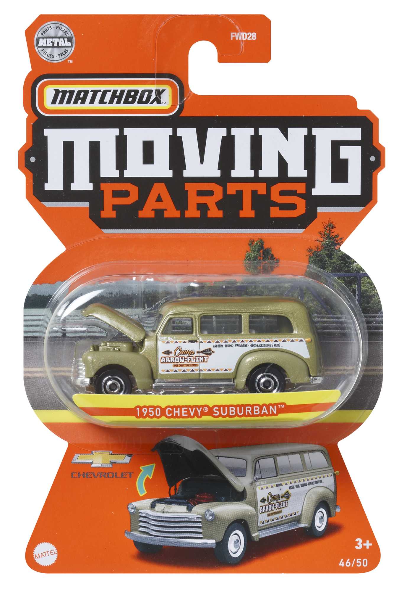 MATCHBOX automodeliukai su judančiomis detalėmis (FWD28) - Image 6