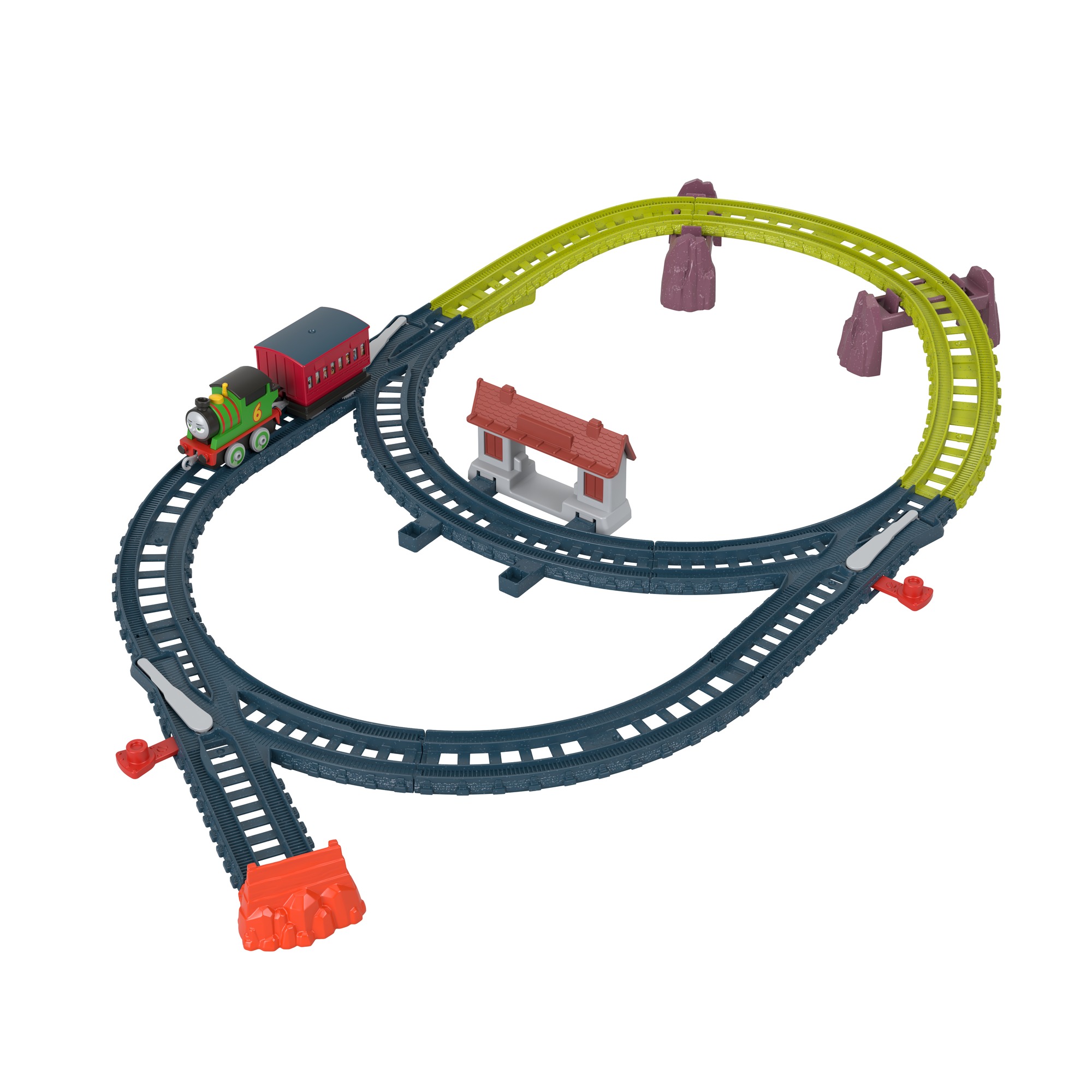 THOMAS AND FRIENDS trasų rinkinys garvežiukams (HGY82) - Image 4