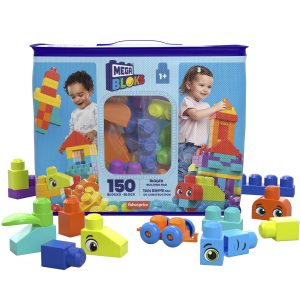 MEGA BLOKS kaladėlių rinkinys (krepšyje 150 det.) (HHM96)