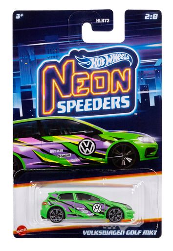 HOT WHEELS neoniniai lenktyniniai automodeliukai (HLH72) - Image 2