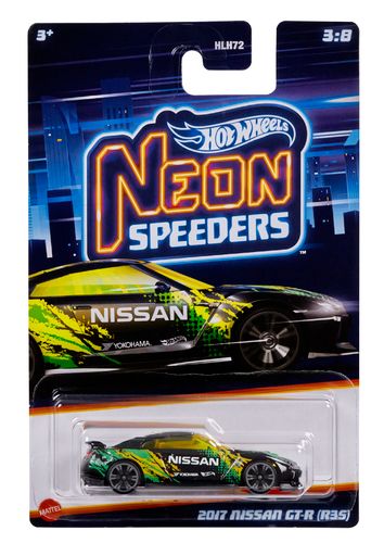 HOT WHEELS neoniniai lenktyniniai automodeliukai (HLH72) - Image 3