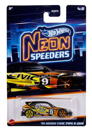 HOT WHEELS neoniniai lenktyniniai automodeliukai (HLH72) - Image 4