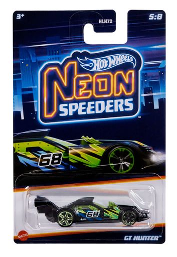 HOT WHEELS neoniniai lenktyniniai automodeliukai (HLH72) - Image 5