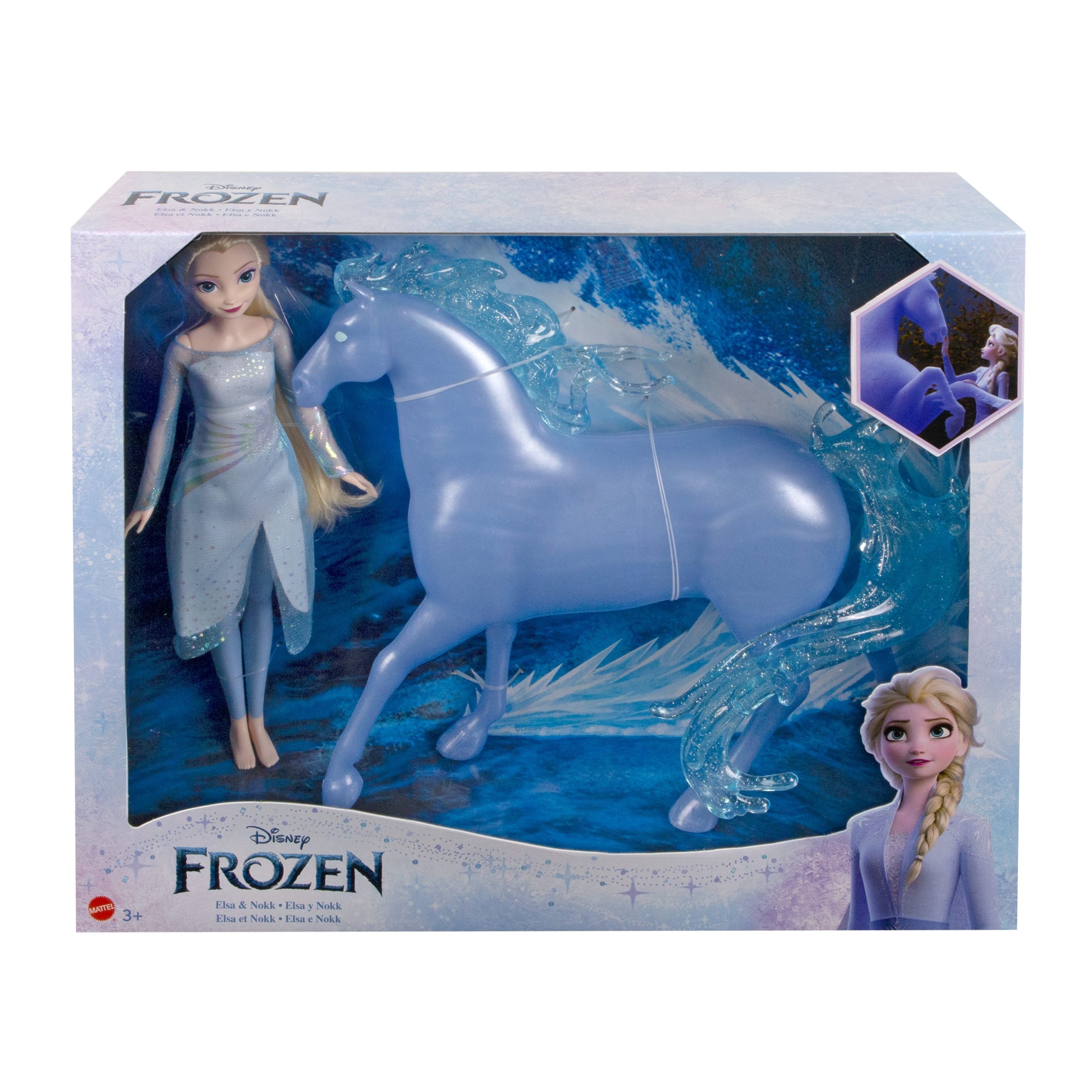 DISNEY FROZEN lėlė Elza ir mistinis vandenų žirgas (HLW58) - Image 3
