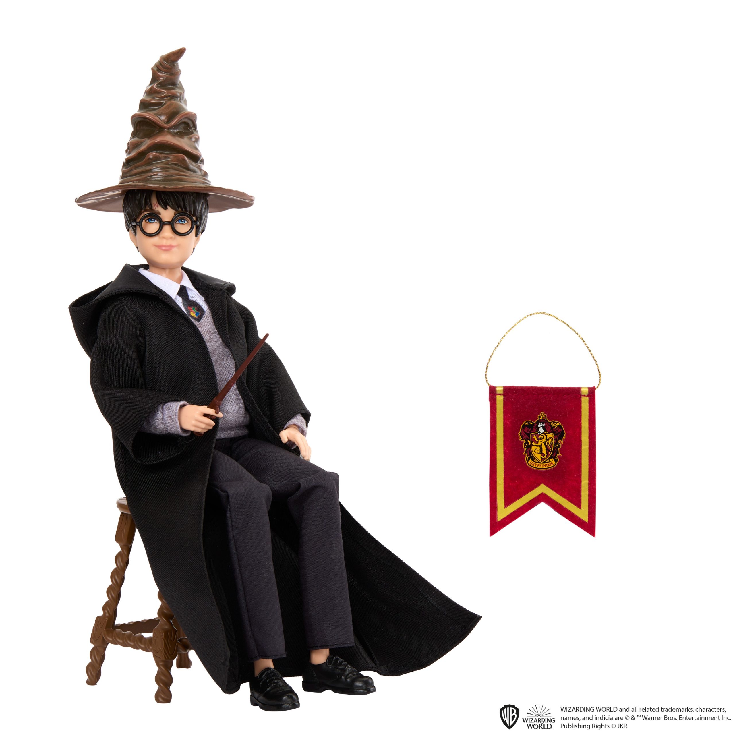 HARRY POTTER lėlė – Haris Poteris ir mago skrybėlė (HND78) - Image 2