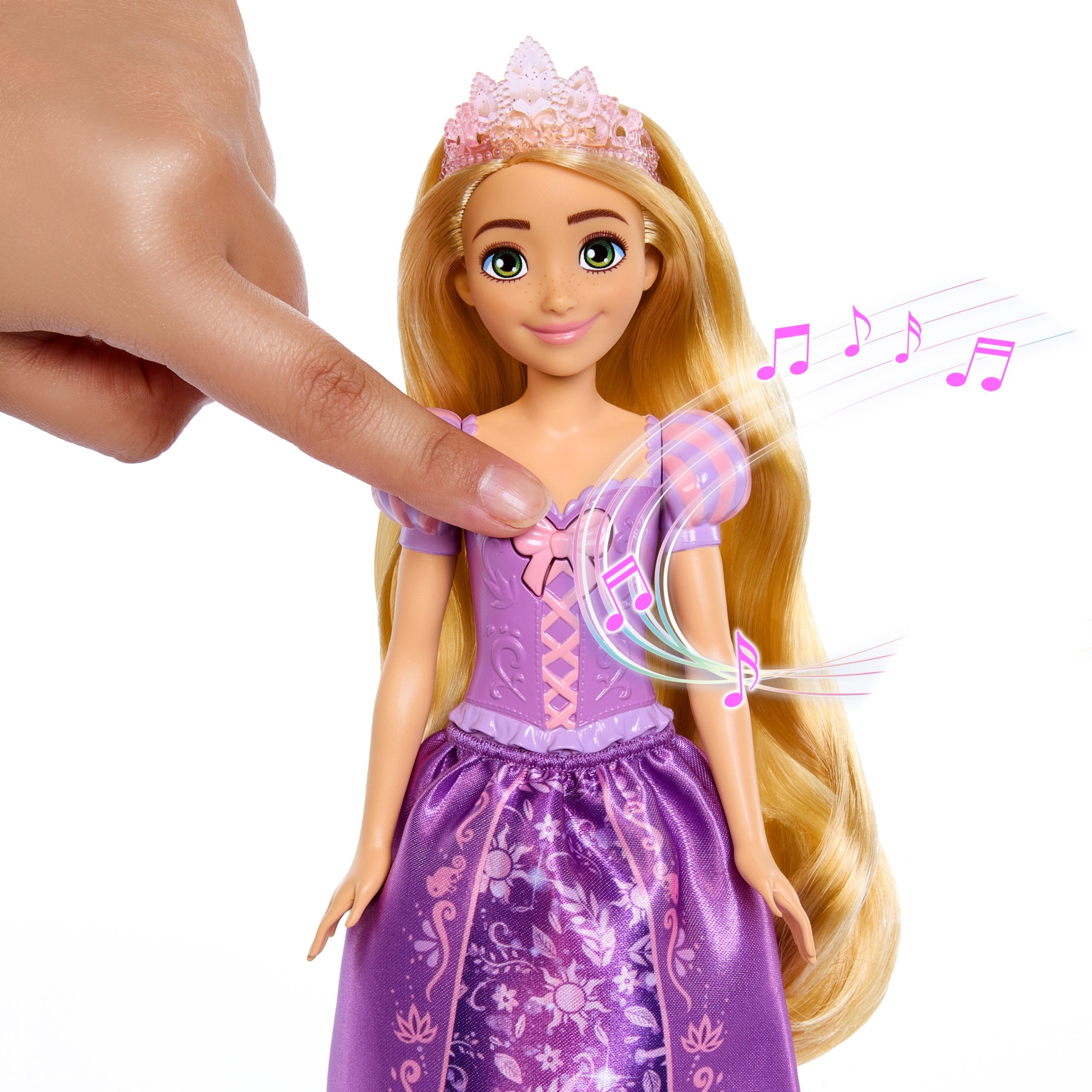 DISNEY PRINCESS dainuojanti lėlė Auksaplaukė (anglų kalba) (HPD41) - Image 4