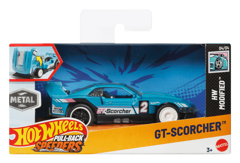 HOT WHEELS automodeliukas – Pull-Back Speeders (HPR70) - Image 2
