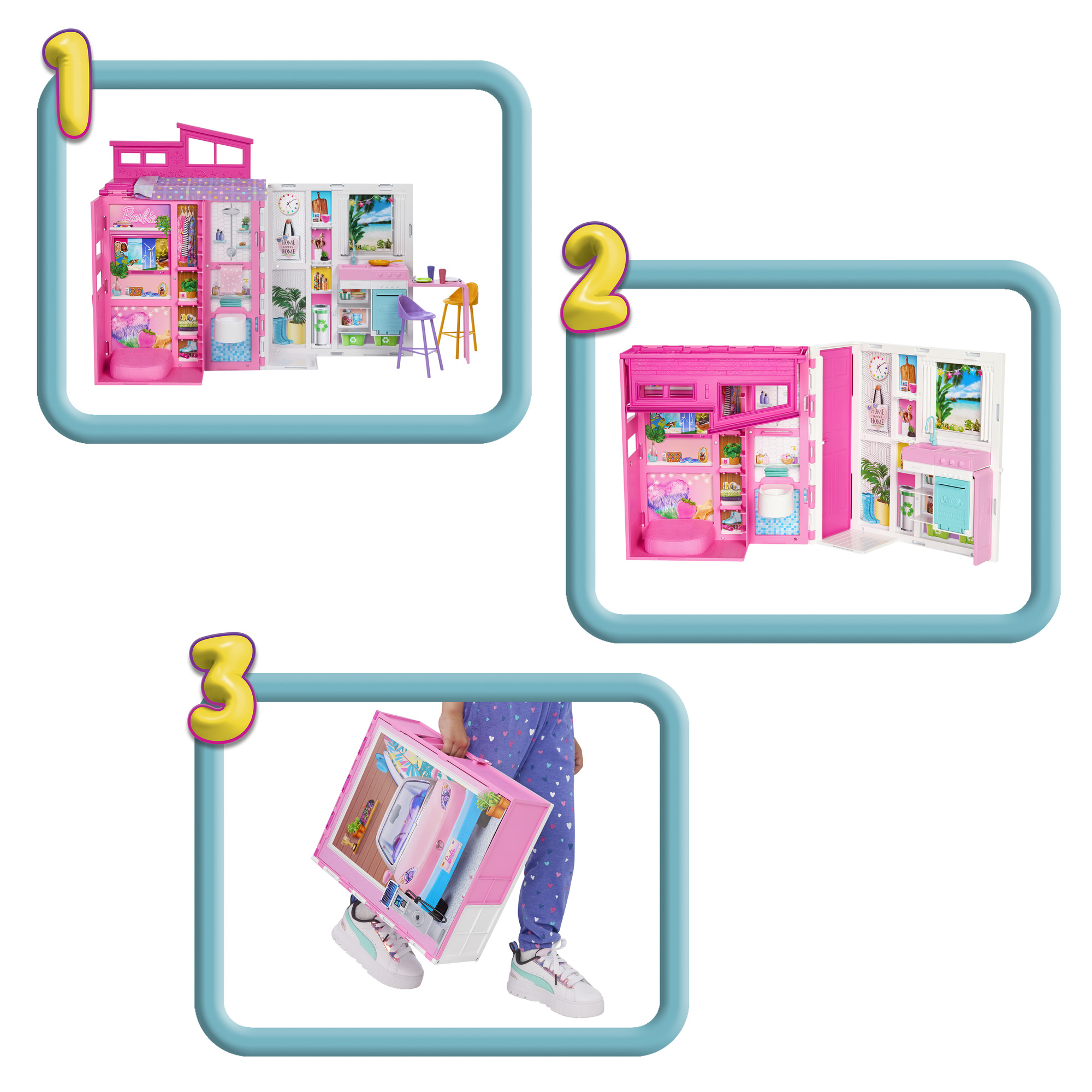 BARBIE GETAWAY namas (HRJ76) - Image 4