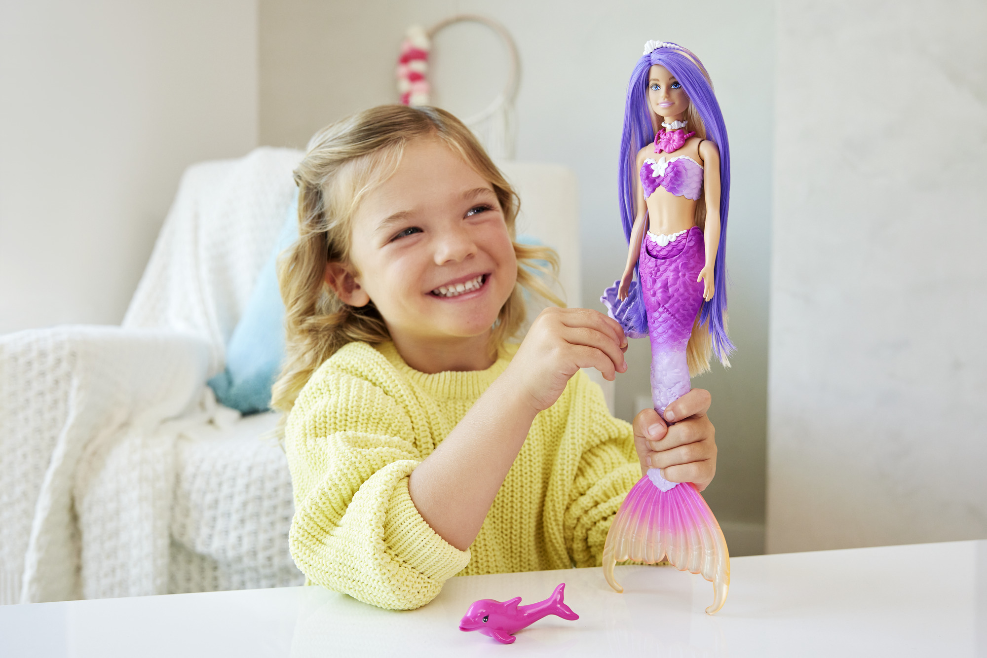 BARBIE DREAMTOPIA undinėlė - Malibu (HRP97) - Image 2
