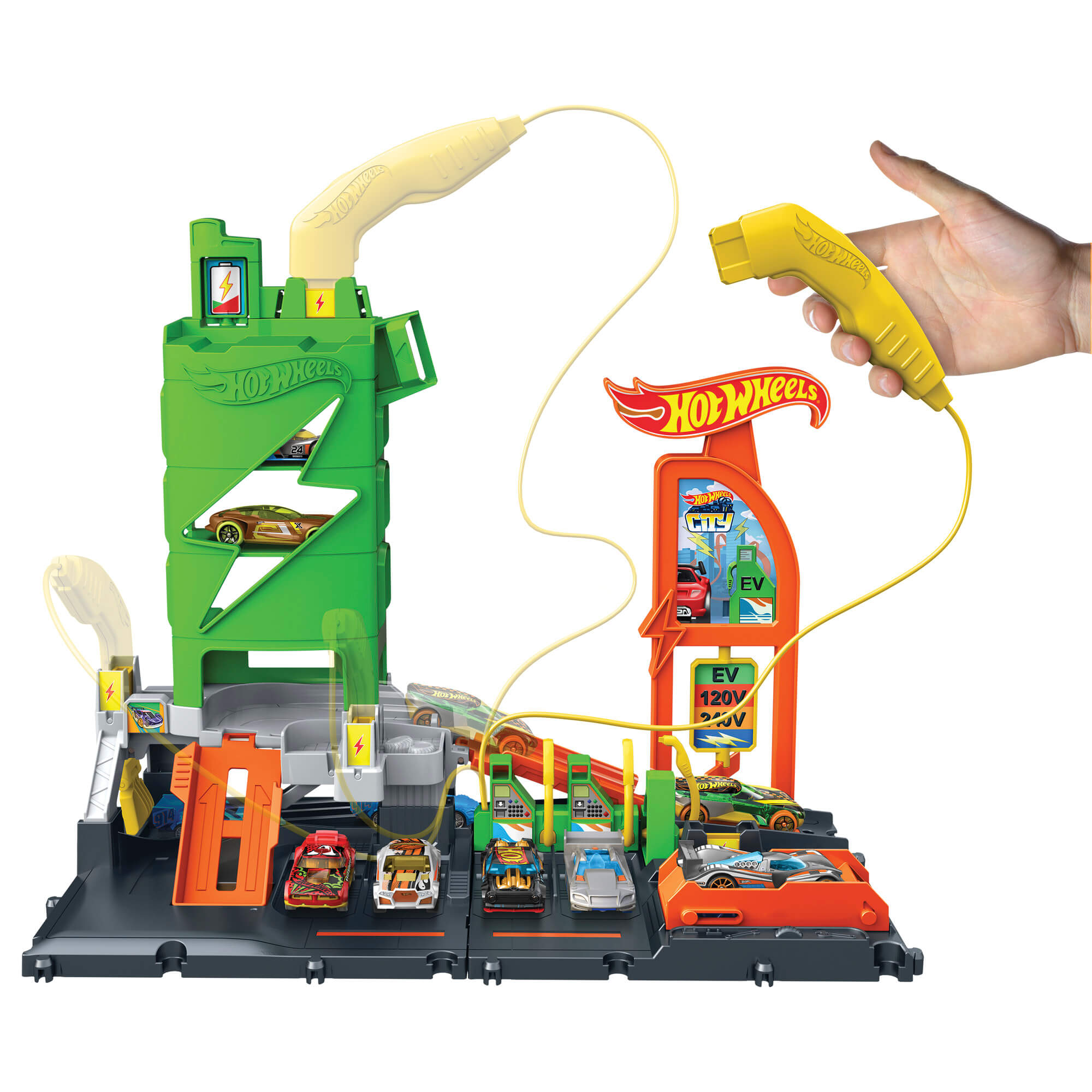 HOT WHEELS CITY rinkinys – Įkrovimo stotelė (HTN79) - Image 4