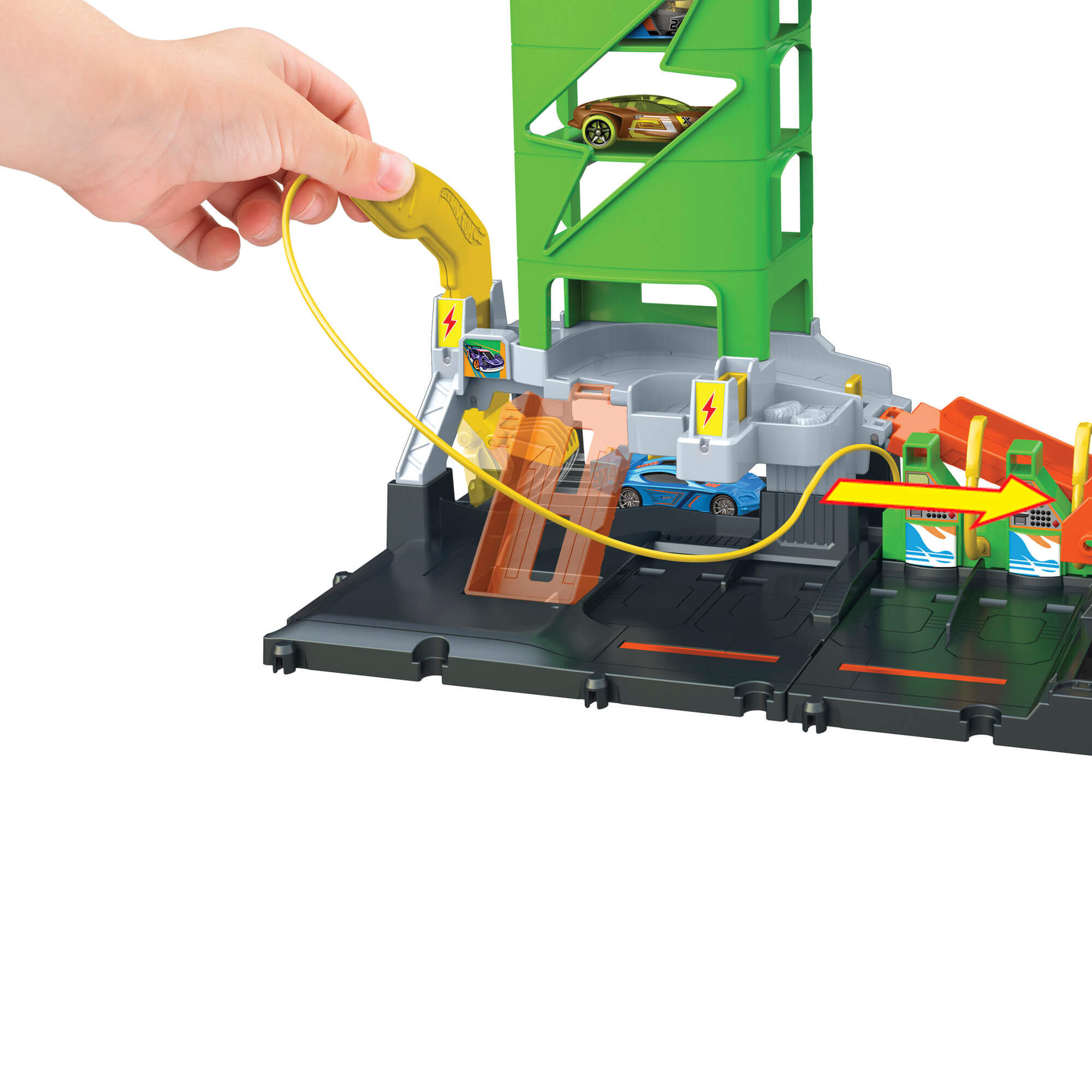 HOT WHEELS CITY rinkinys – Įkrovimo stotelė (HTN79) - Image 6