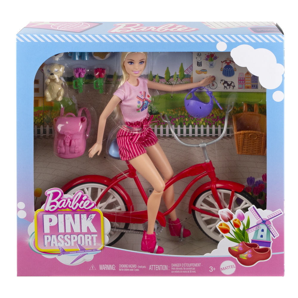 BARBIE lėlės ir dviračio rinkinys (HWJ00) - Image 3