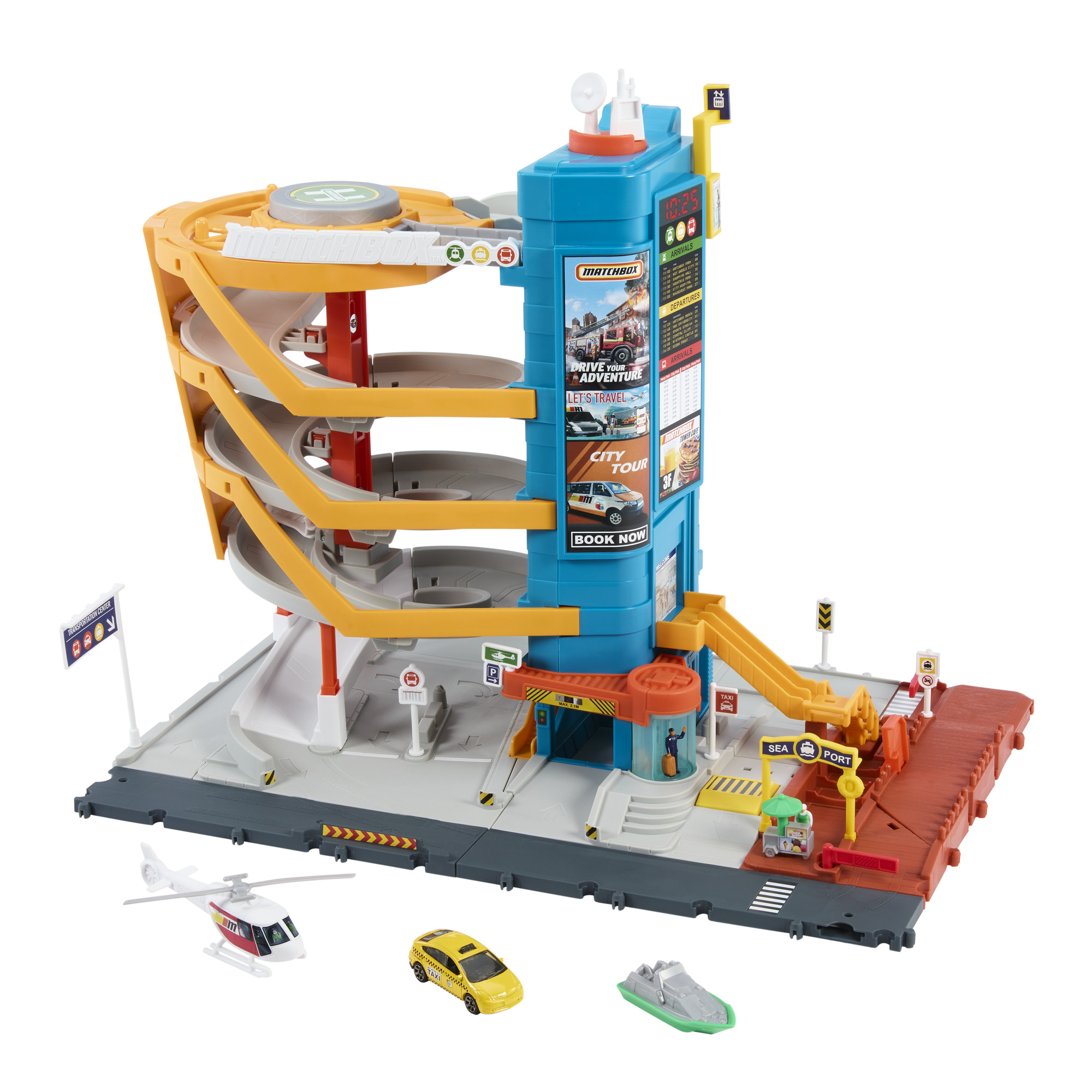 MATCHBOX rinkinys – Transporto centras (HXL47) - Image 3